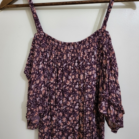 American Eagle Outfitters Off the Shoulder Blouse Tops - Floral - Picture 9 of 15